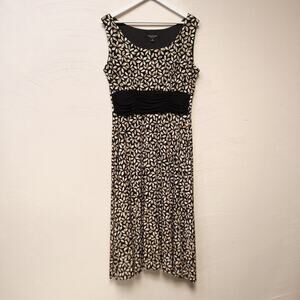 Perceptions Dress Size 14 Tank Top Stretchy Knit Womens Dresses Floral New York